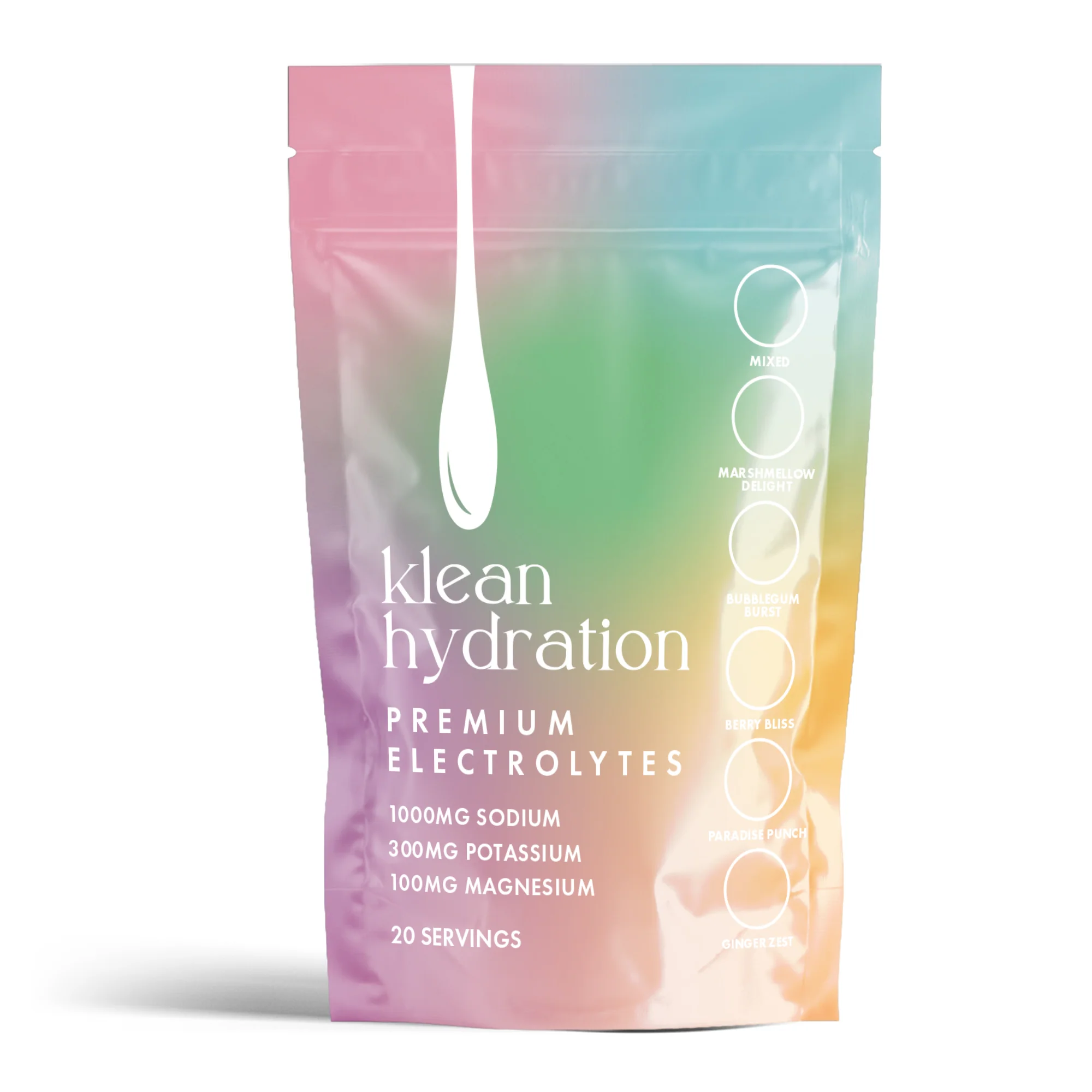 Klean Hydration Electrolytes Mixed Pack